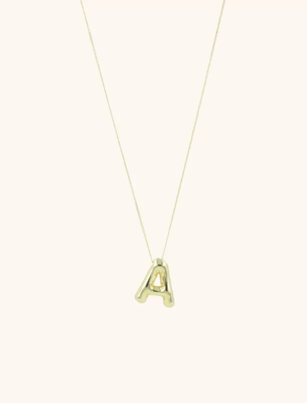 Cheap Bold Initiaal Ketting Kettingen