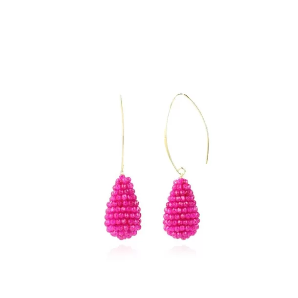 Clearance Fuchsia Oorbellen Amy Glassberry Cone S Glassberry