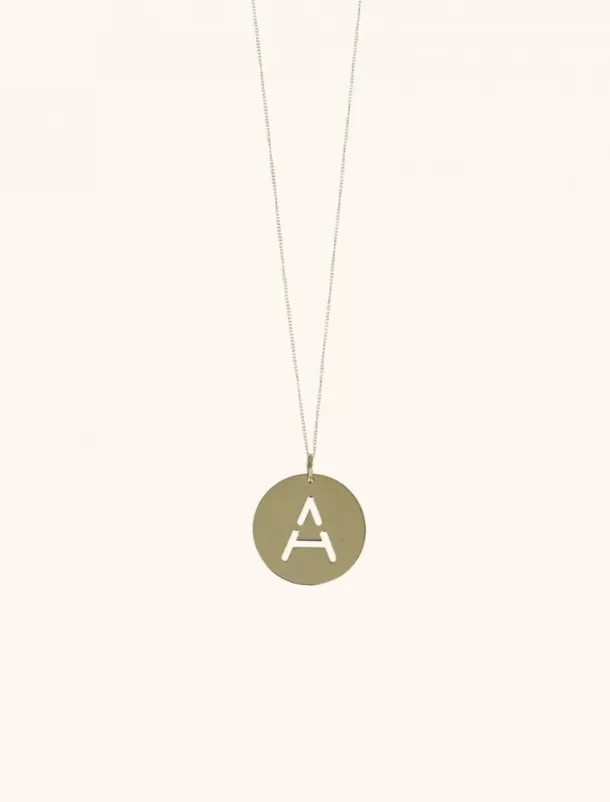 Fashion Ketting Initial Pendant Gourmet Goud Kettingen