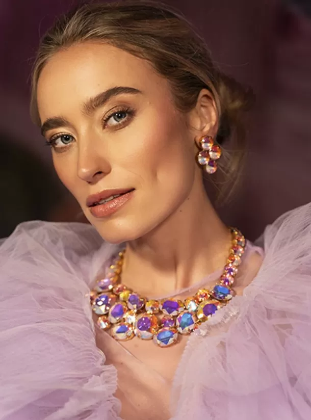 Fashion Ketting Octagon Diamant Limited Holo Kettingen