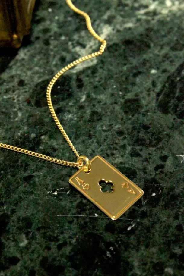 Shop Klaveren Kaart Ketting Kettingen