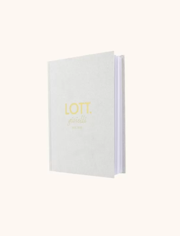 Sale Lott. Silver Glitter Notebook Lifestyle