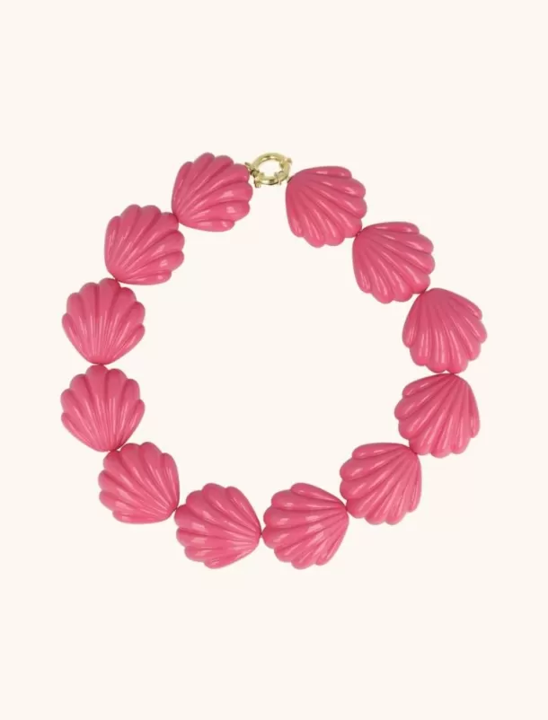 Online Roze Ketting Schelp Kettingen