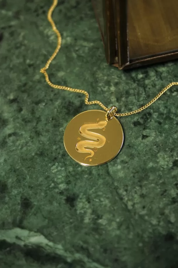 Sale Slang Ketting Spirit Coin Kettingen