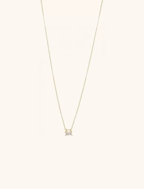 Store Strass Ketting Crystal Baguette Kettingen