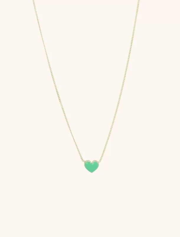 Sale Symbool Ketting Hart Groen Kettingen