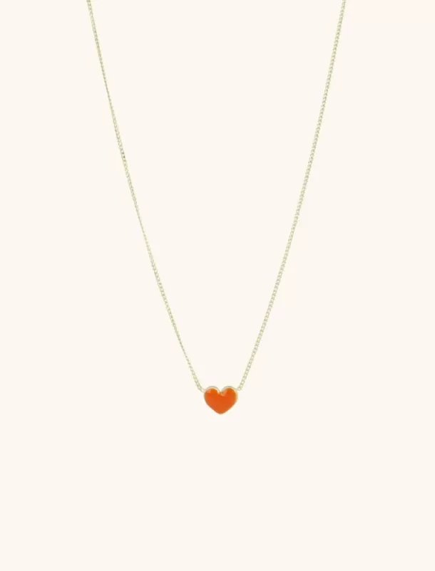 Best Symbool Ketting Hart Oranje Kettingen