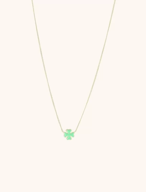 New Symbool Ketting Klaver Groen Kettingen