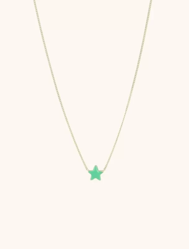 Best Sale Symbool Ketting Ster Groen Kettingen