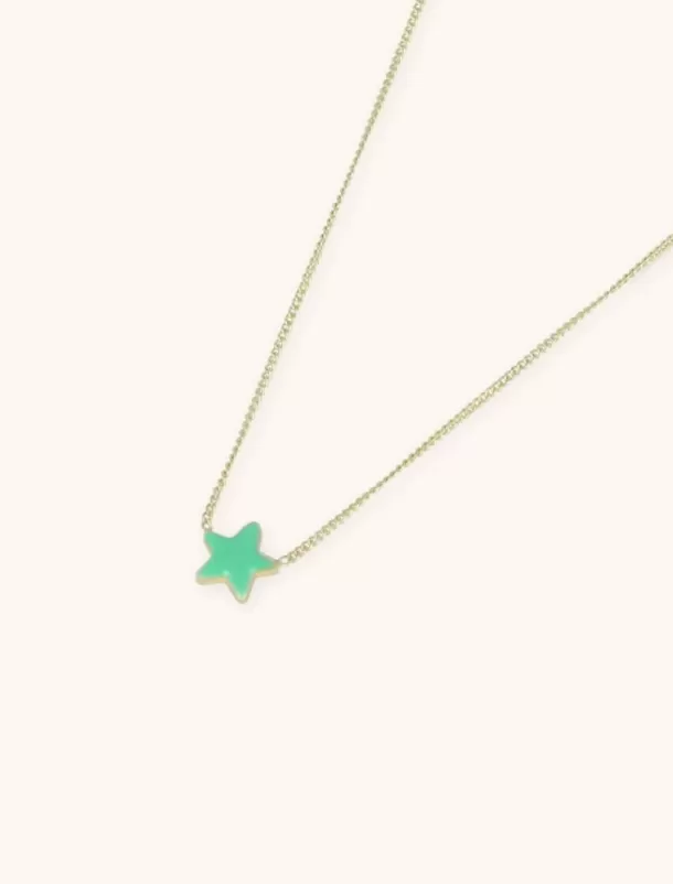 Best Sale Symbool Ketting Ster Groen Kettingen