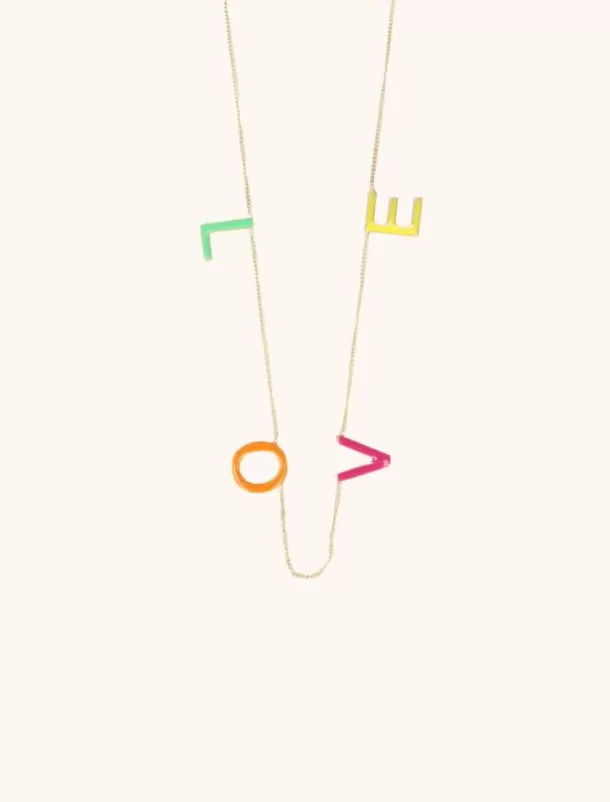 Sale Symbool Love Ketting Xl Multicolor Kettingen