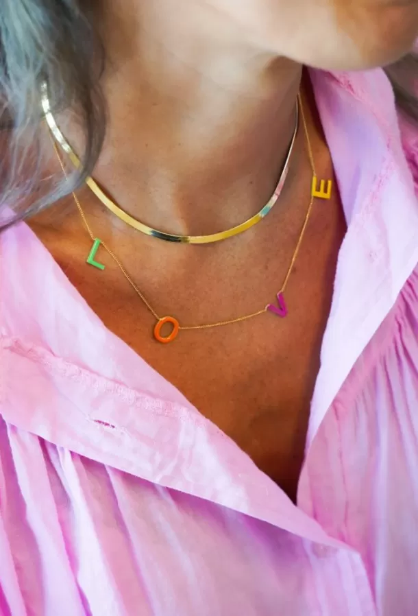 Sale Symbool Love Ketting Xl Multicolor Kettingen